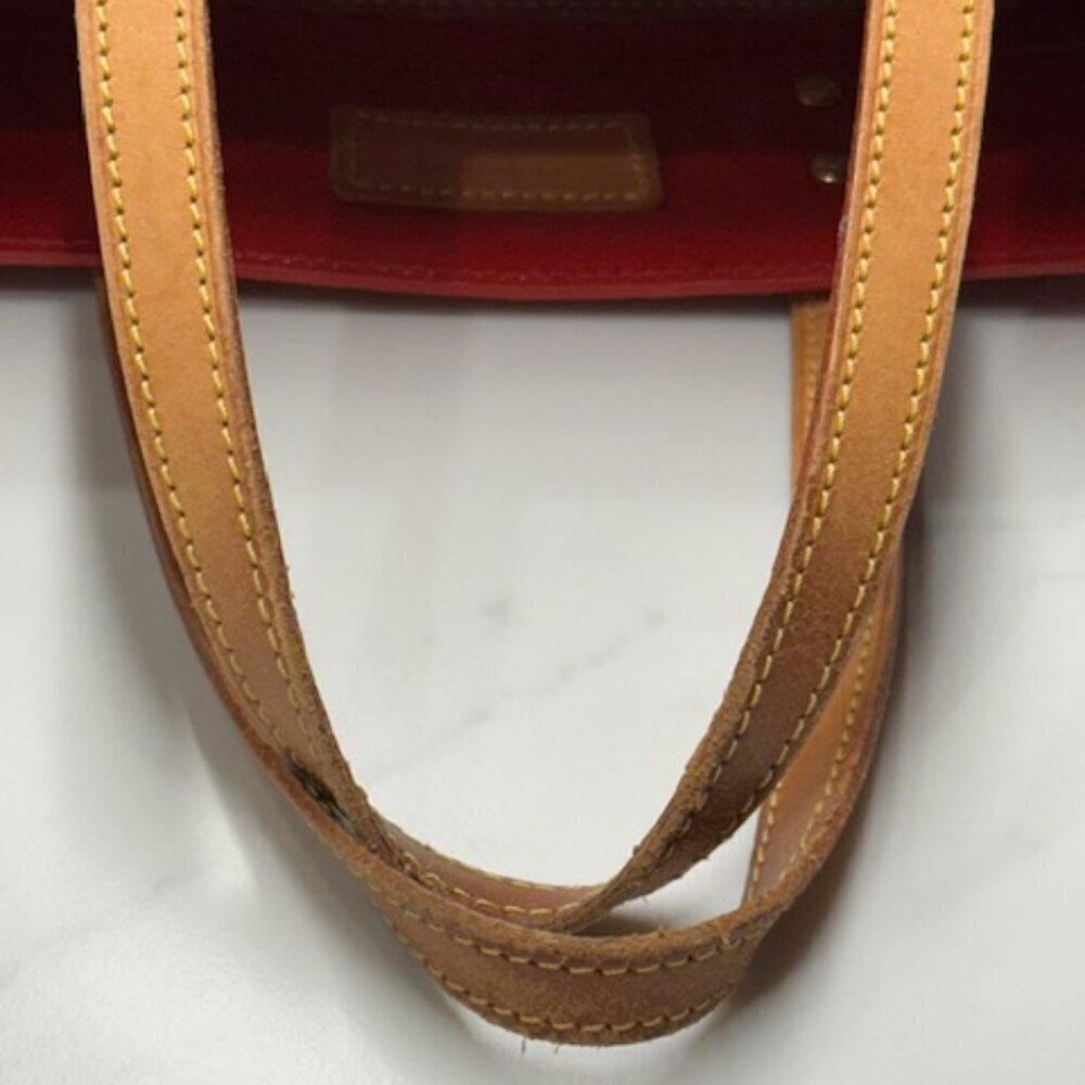 ๐ฅ๐ฅ Louis Vuitton Monogram Red Vernis Tote Bag EUC! - Picture 12 of 16